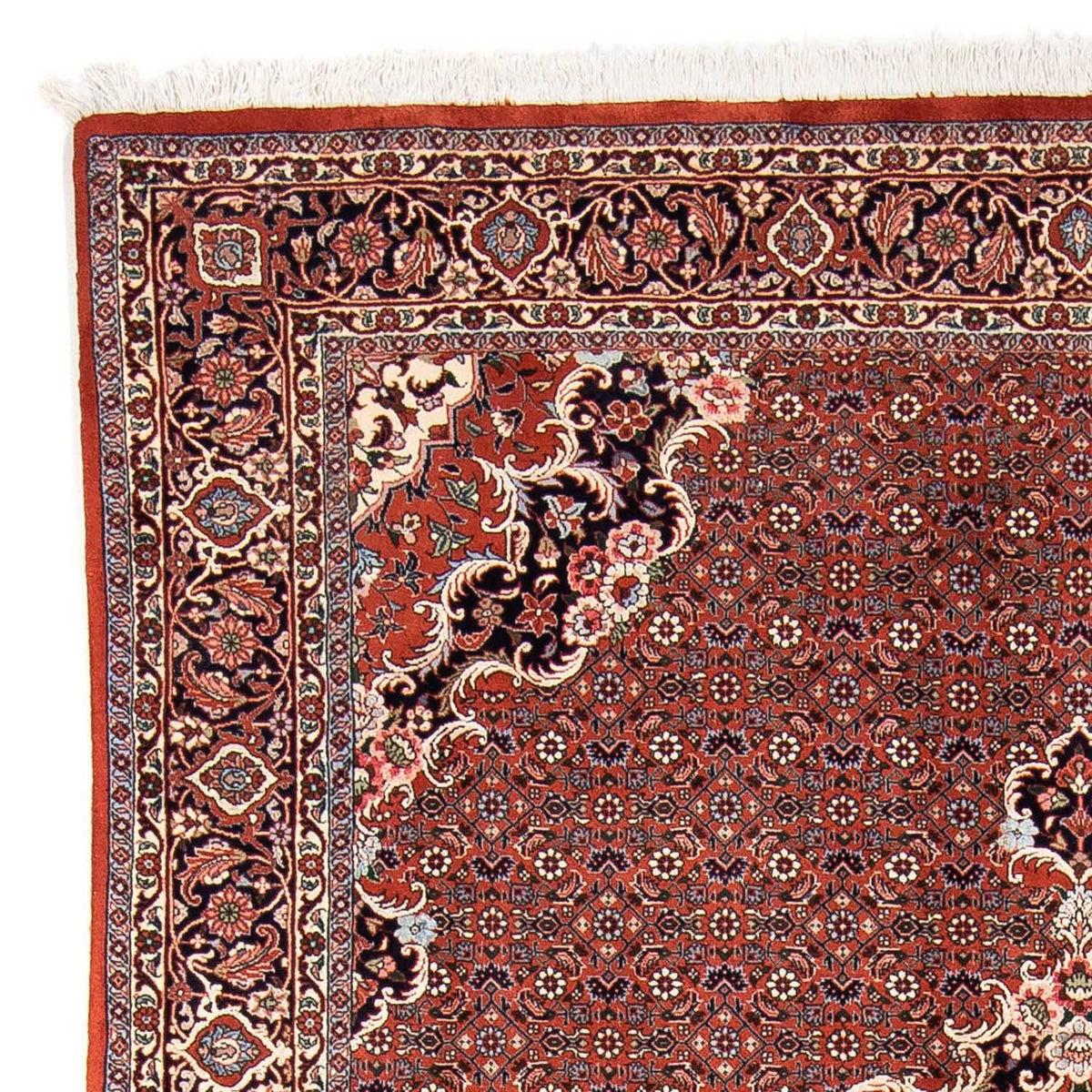 Tapis persan - Bidjar - 228 x 172 cm - rouge