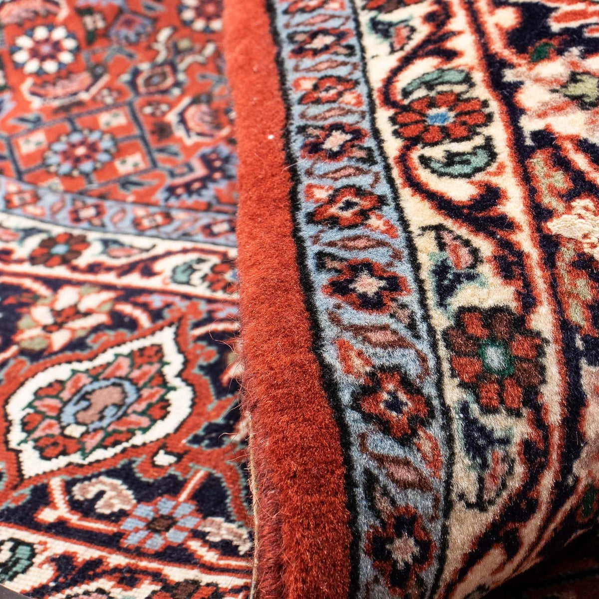 Tapis persan - Bidjar - 228 x 172 cm - rouge