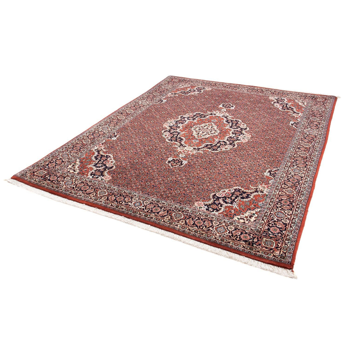 Tapis persan - Bidjar - 228 x 172 cm - rouge