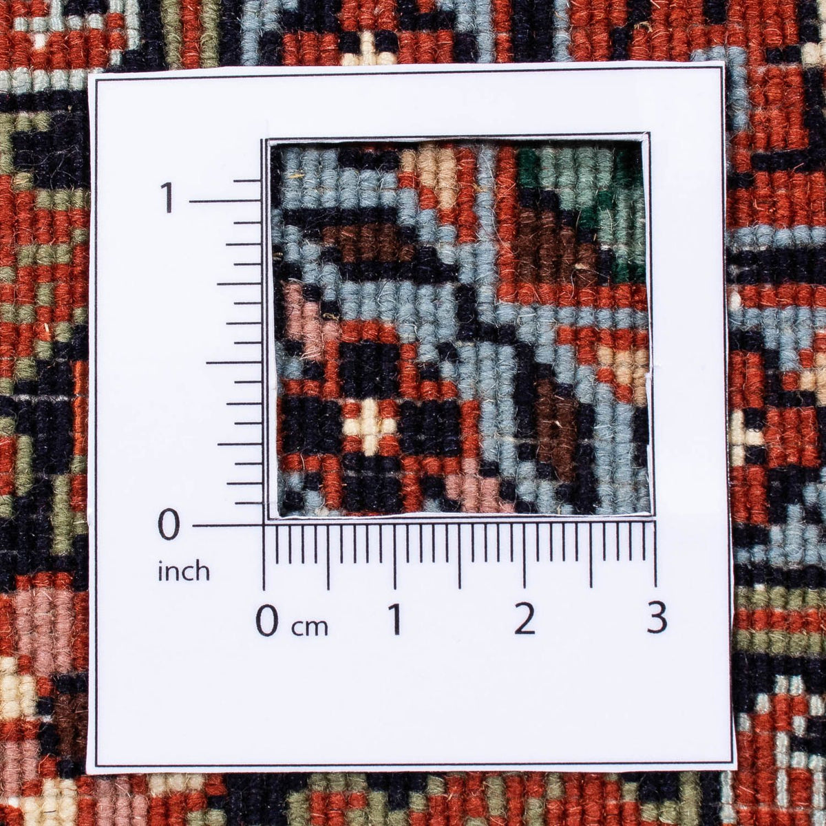 Tapis persan - Bidjar - 260 x 176 cm - bleu foncé