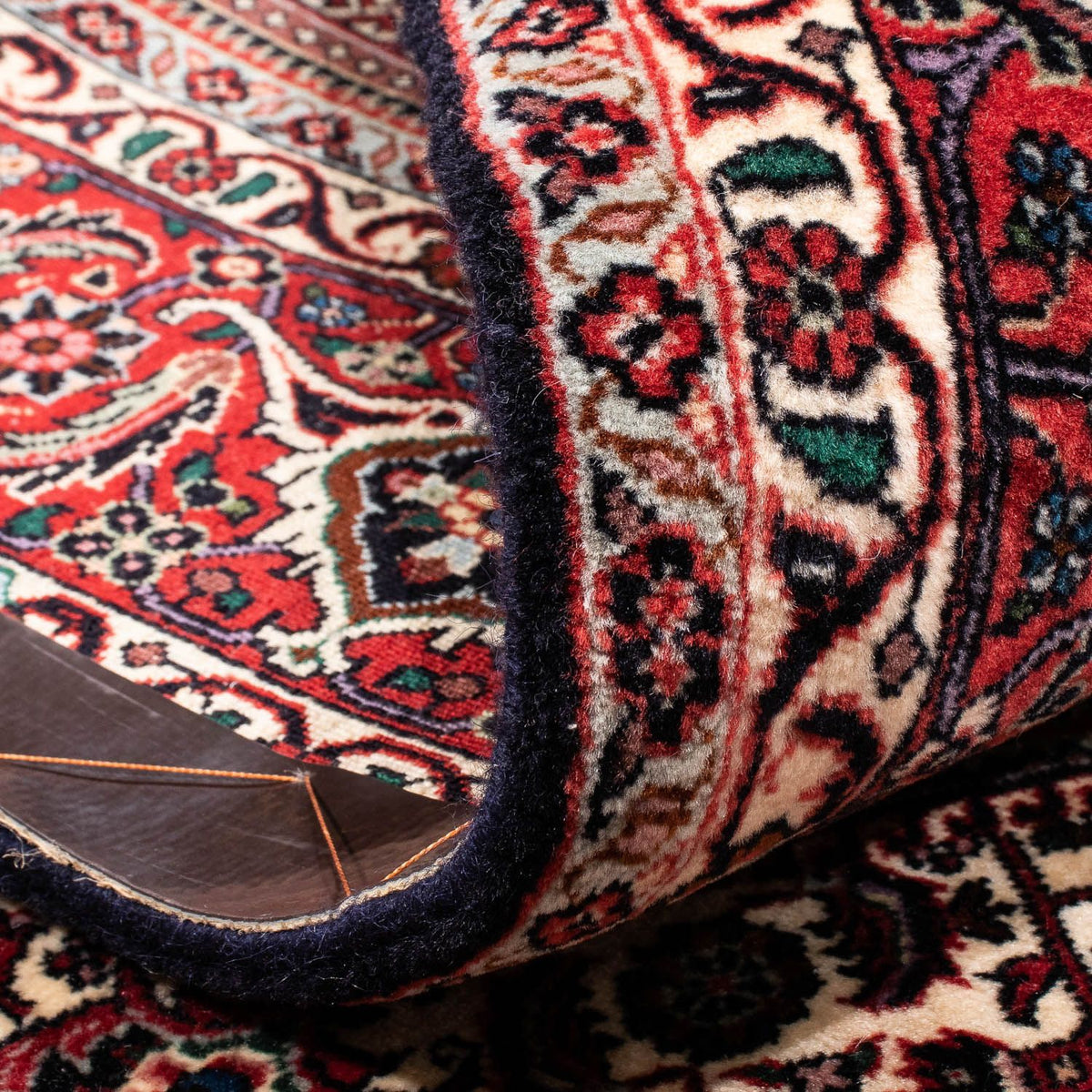 Tapis persan - Bidjar - 240 x 170 cm - rouge clair