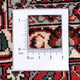 Tapis persan - Bidjar - 240 x 170 cm - rouge clair