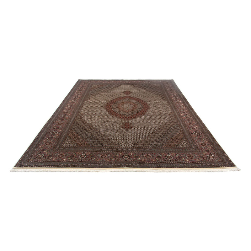Tapis persan - Tabriz - 350 x 250 cm - marron foncé