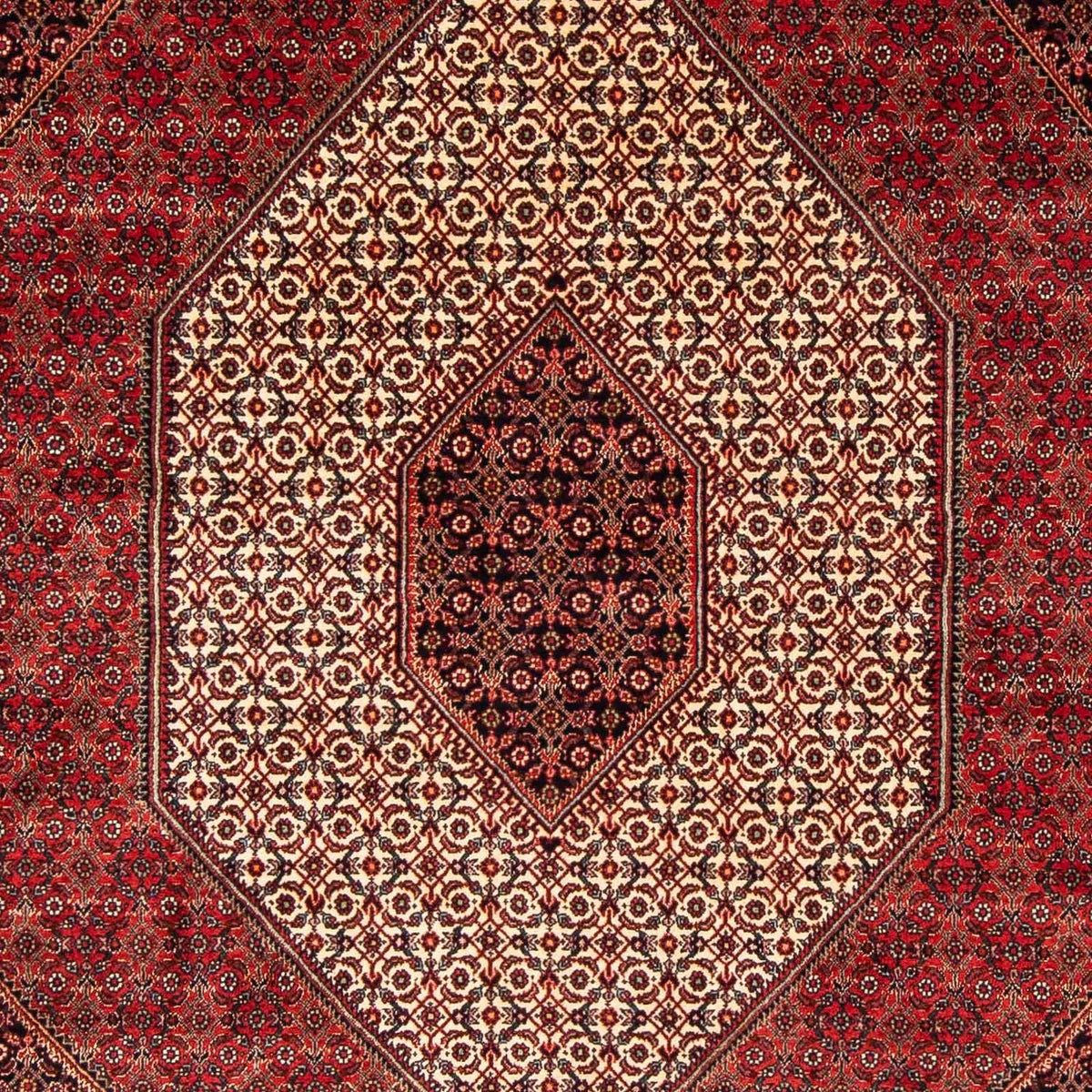 Tapis persan - Bidjar - 248 x 171 cm - rouge foncé