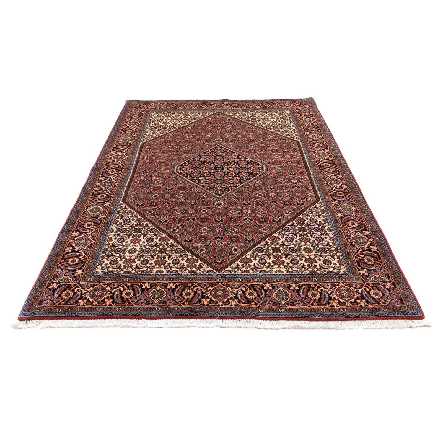 Tapis persan - Bidjar - 229 x 143 cm - rouge