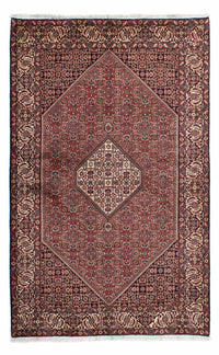 Tapis persan - Bidjar - 225 x 143 cm - rouge