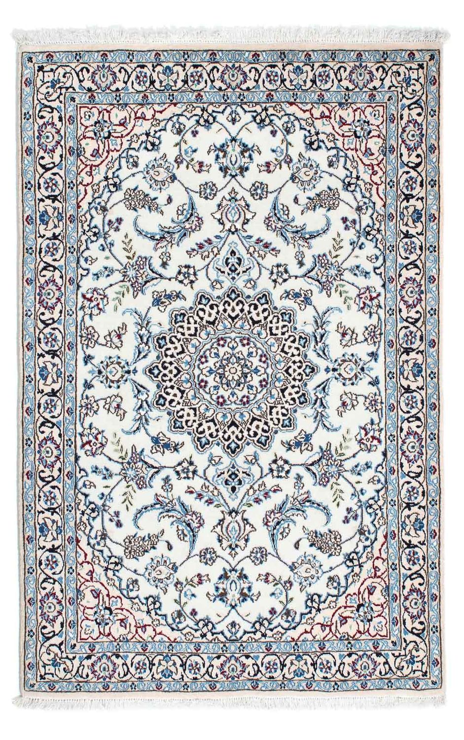 Tapis persan - Nain - Royal - 176 x 112 cm - beige