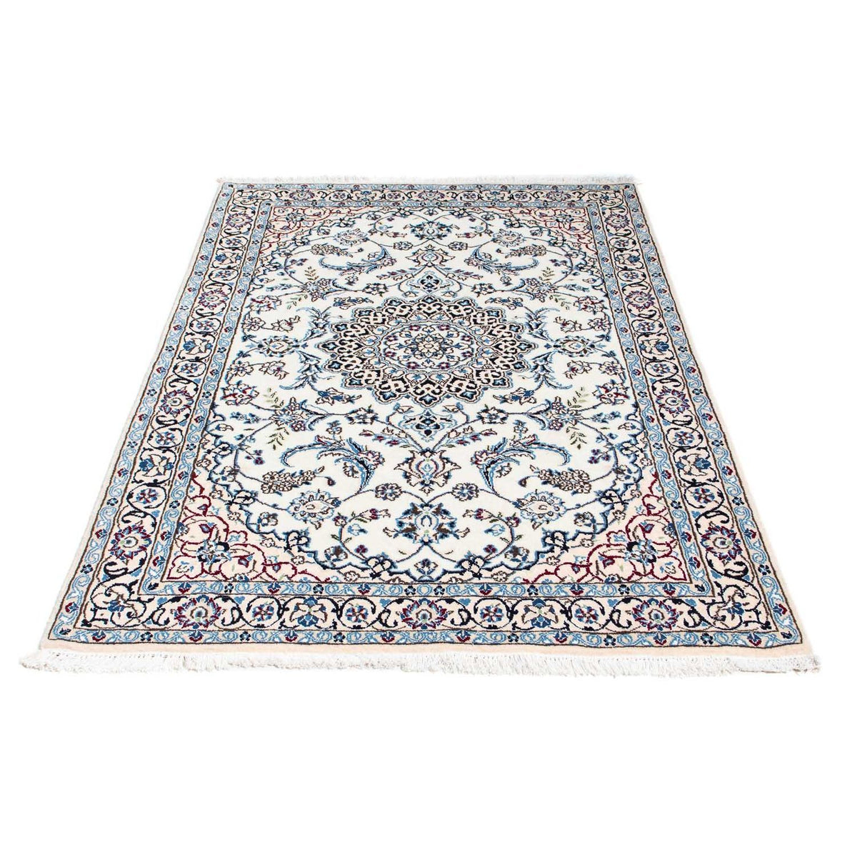 Tapis persan - Nain - Royal - 176 x 112 cm - beige