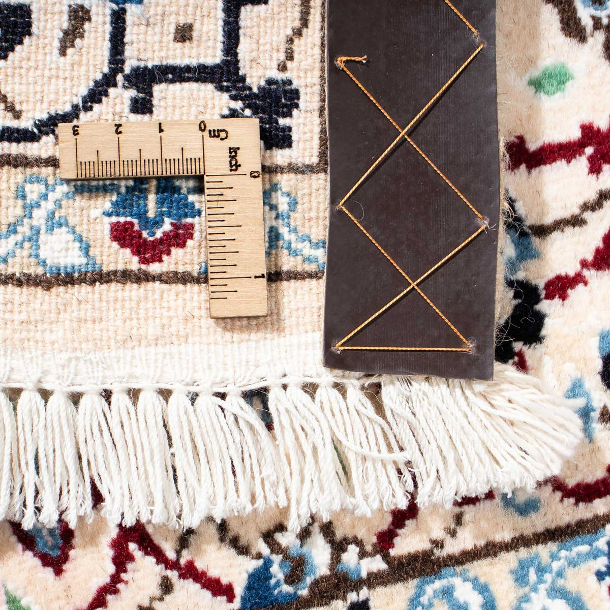 Tapis persan - Nain - Royal - 176 x 112 cm - beige