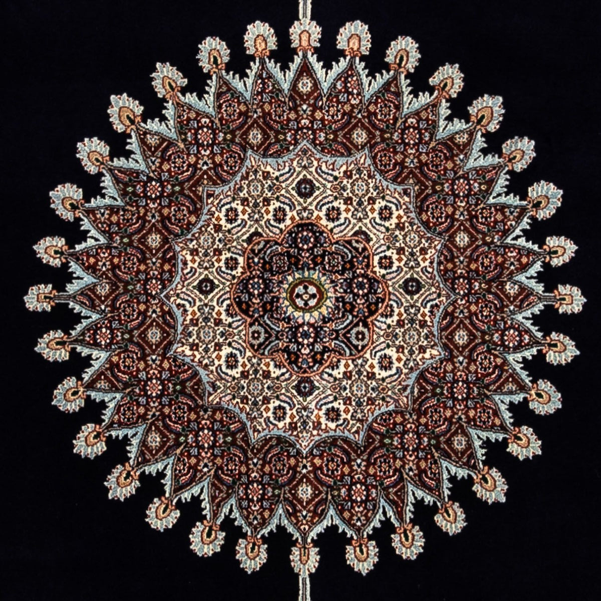 Tapis persan - Classique - 344 x 239 cm - noir