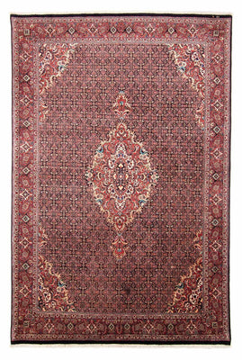 Tapis persan - Bidjar - 355 x 246 cm - rouge clair