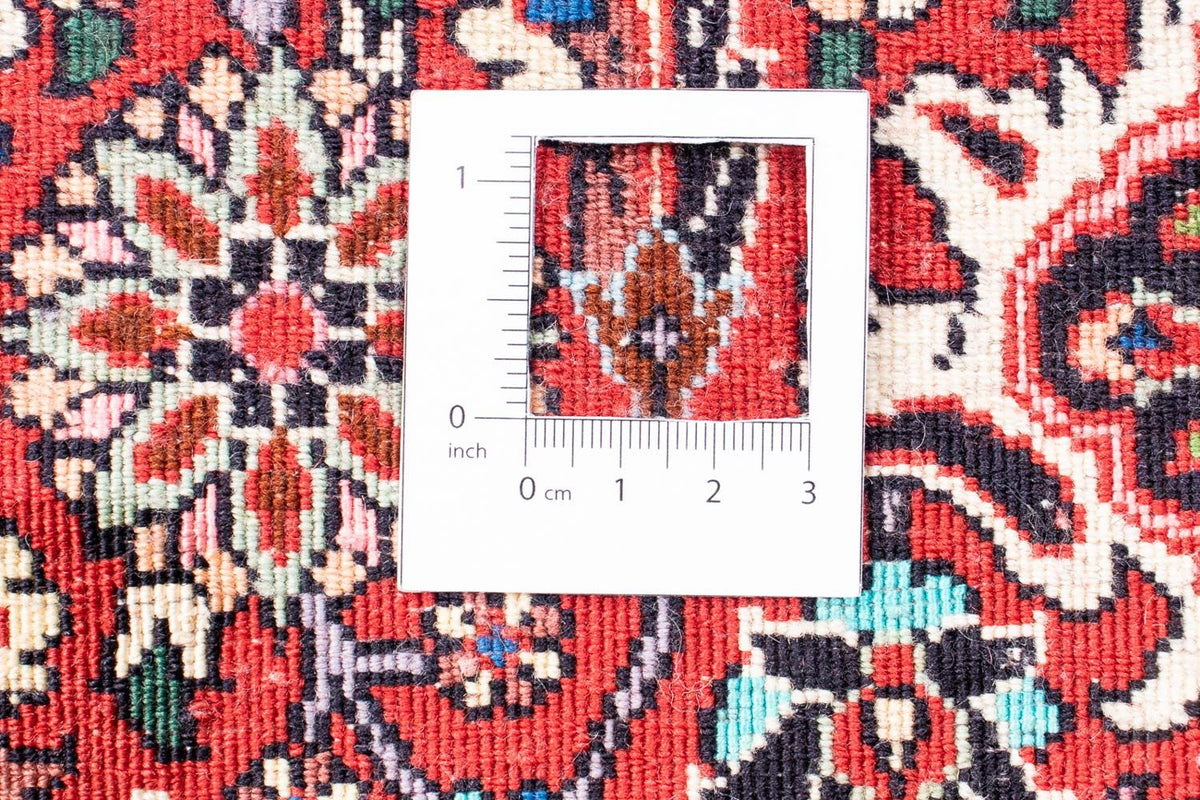 Tapis persan - Bidjar - 355 x 246 cm - rouge clair