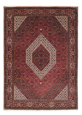 Tapis persan - Bidjar - 229 x 170 cm - rouge
