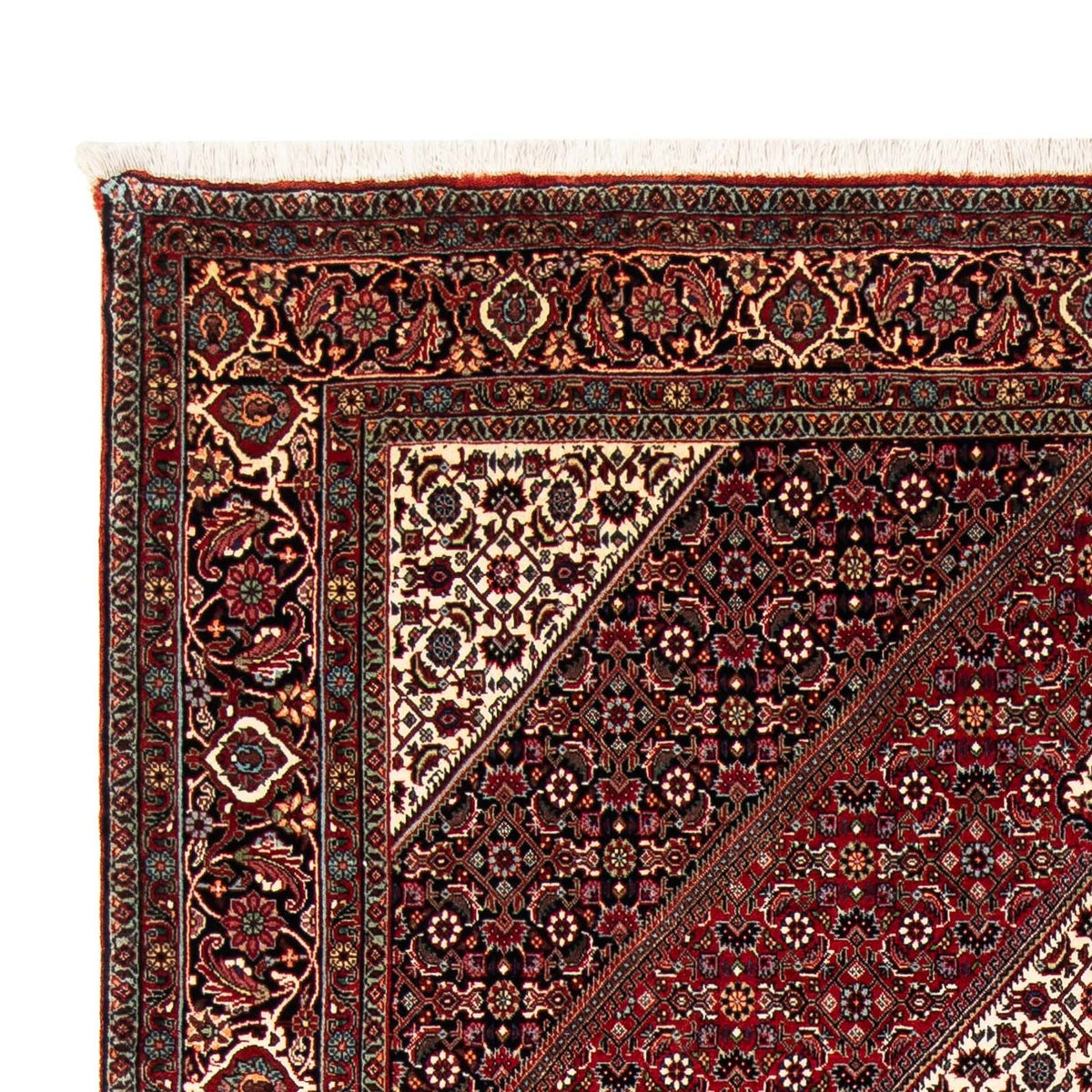 Tapis persan - Bidjar - 229 x 170 cm - rouge