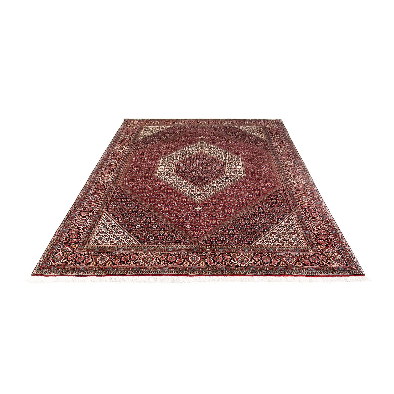 Tapis persan - Bidjar - 229 x 170 cm - rouge
