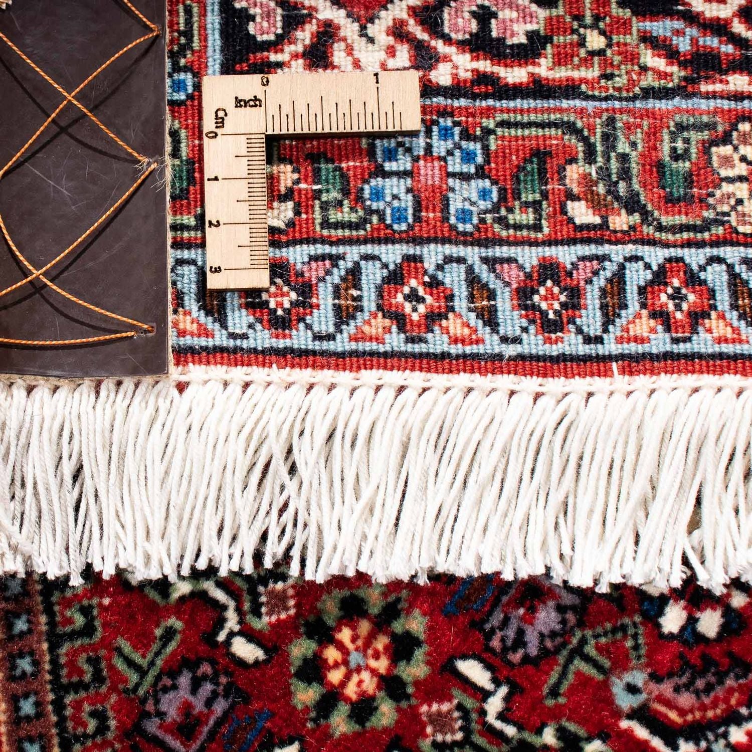 Tapis persan - Bidjar - 229 x 170 cm - rouge