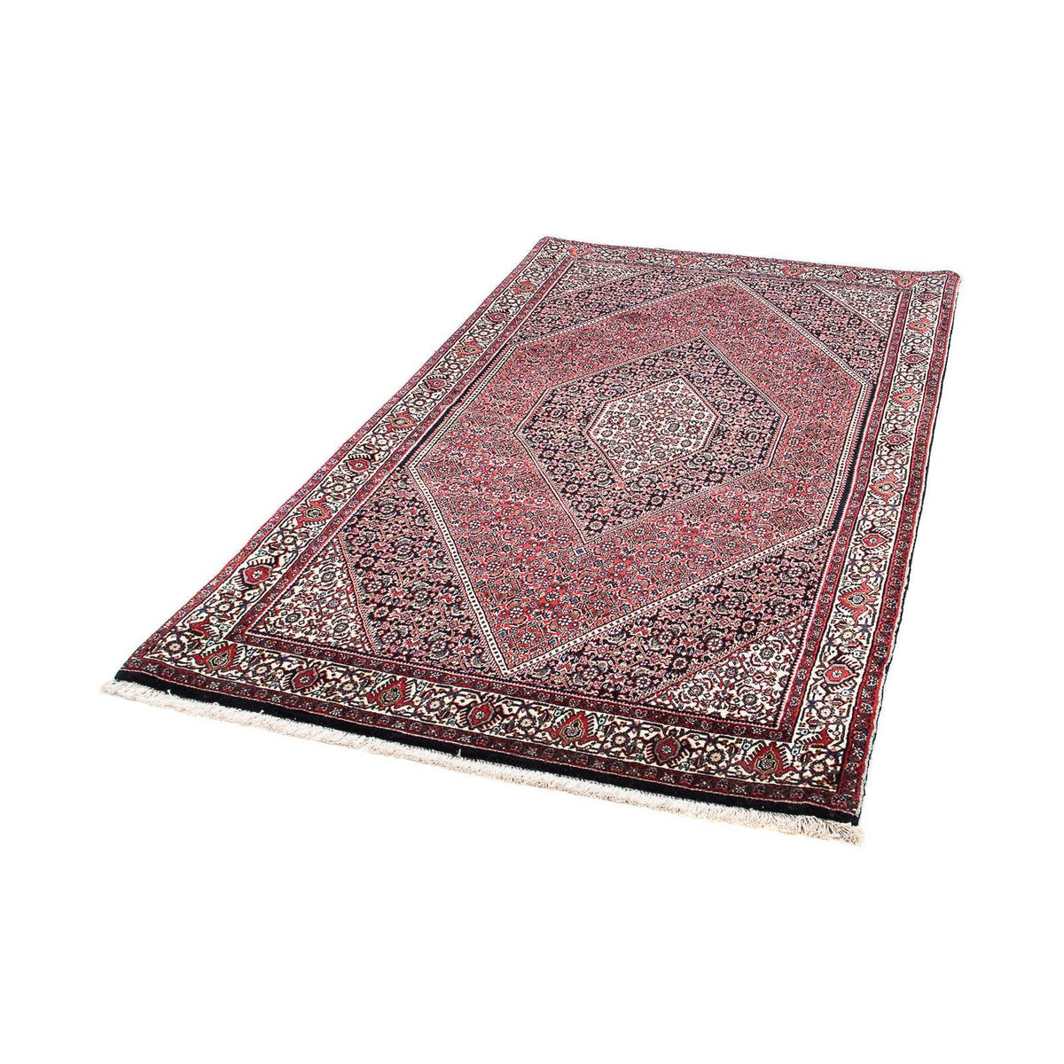 Tapis persan - Bidjar - 185 x 110 cm - rouge