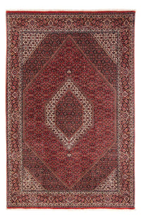Tapis persan - Bidjar - 250 x 170 cm - rouge foncé