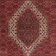 Tapis persan - Bidjar - 250 x 170 cm - rouge foncé
