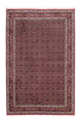 Tapis persan - Bidjar - 203 x 130 cm - rouge clair