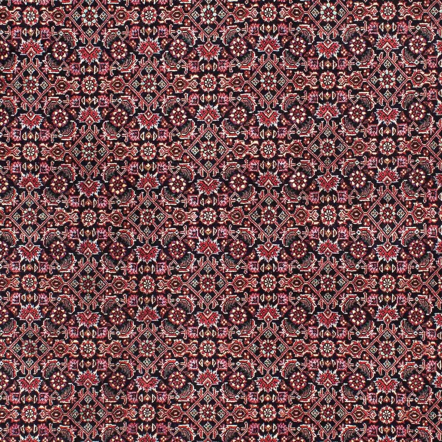 Tapis persan - Bidjar - 203 x 130 cm - rouge clair