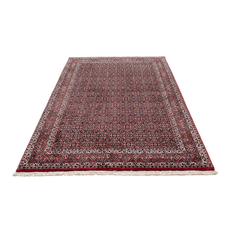 Tapis persan - Bidjar - 203 x 130 cm - rouge clair