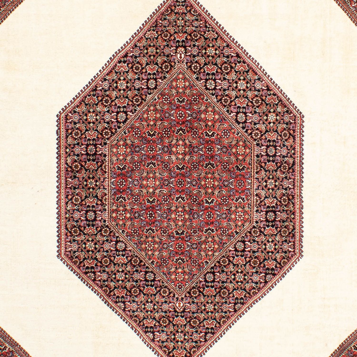 Tapis persan - Bidjar - 300 x 200 cm - beige