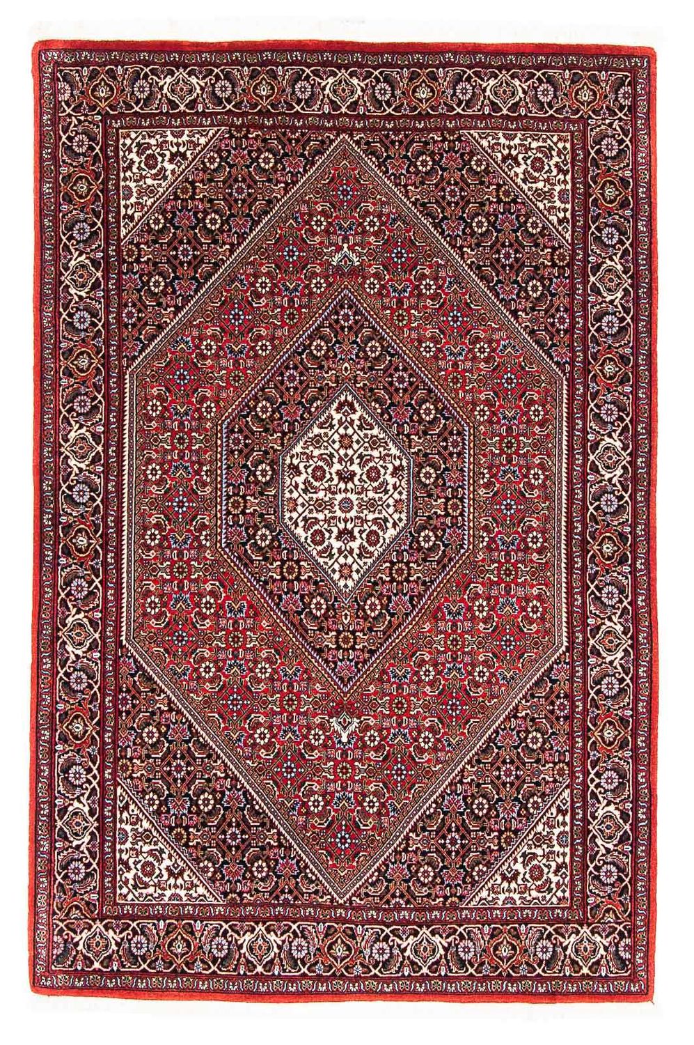 Tapis persan - Bidjar - 175 x 111 cm - rouge