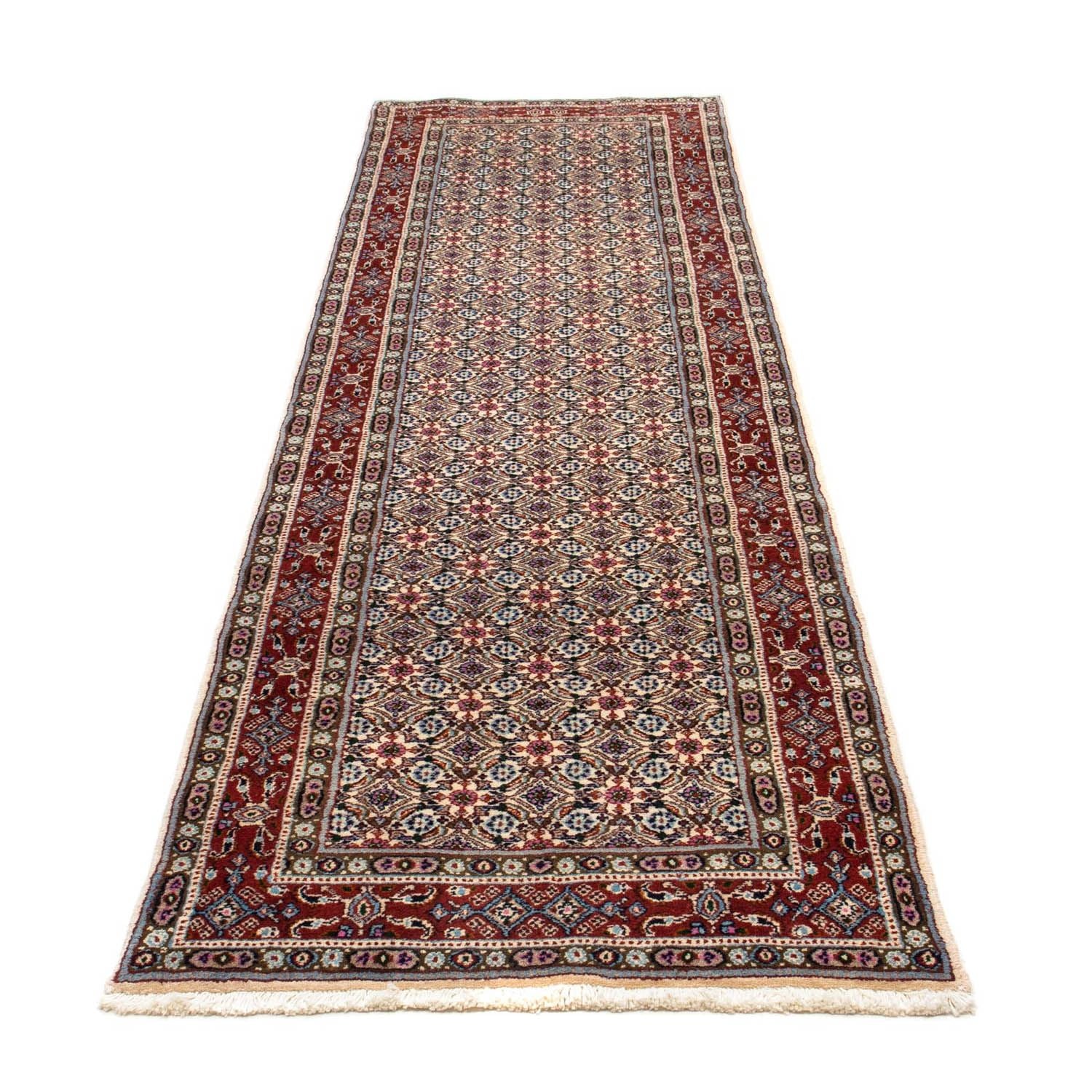 Tapis de couloir Tapis persan - Classique - 294 x 75 cm - beige