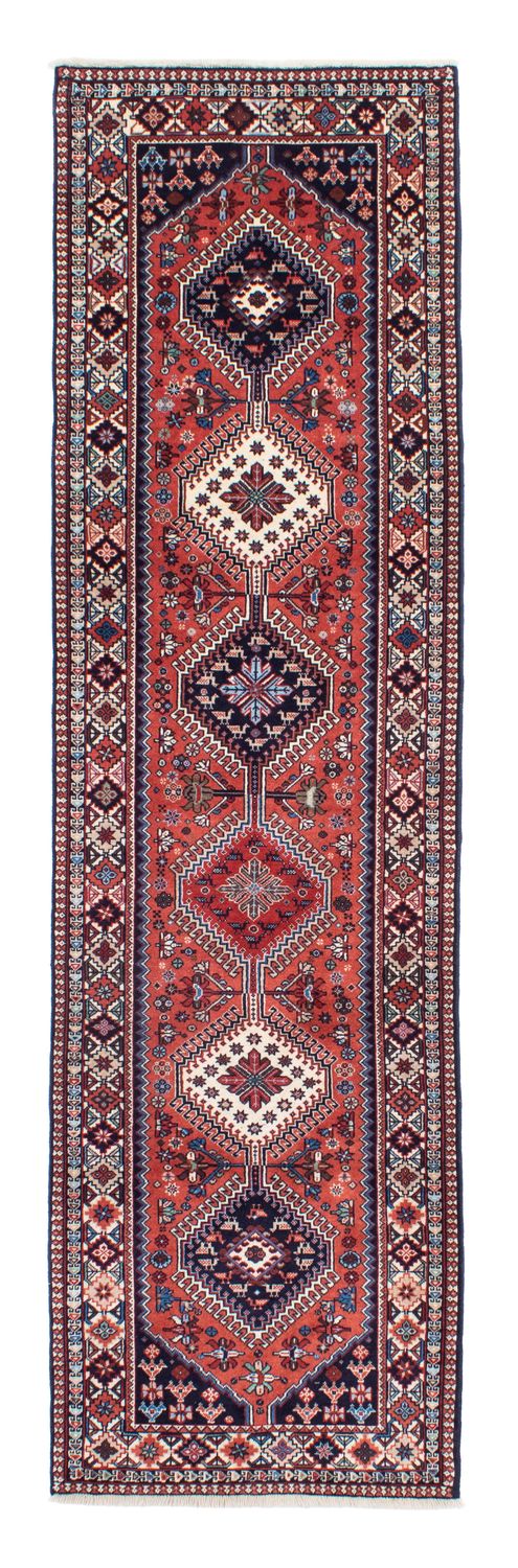 Tapis de couloir Tapis persan - Bidjar - 289 x 79 cm - rouge