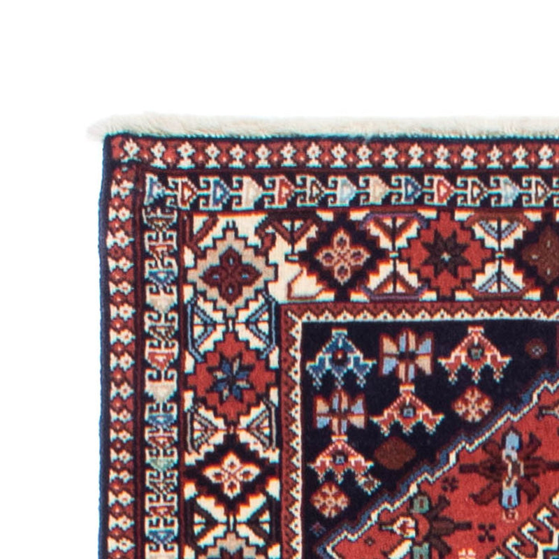 Tapis de couloir Tapis persan - Bidjar - 289 x 79 cm - rouge