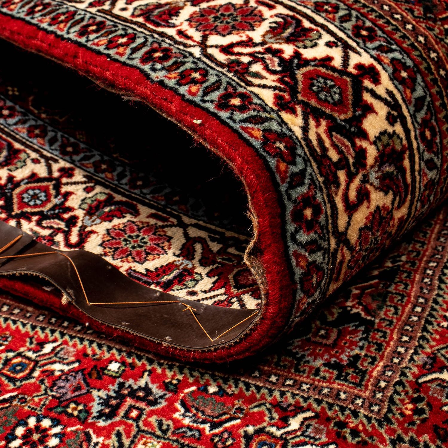 Tapis de couloir Tapis persan - Bidjar - 293 x 84 cm - multicolore