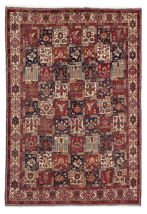 Tapis persan - Nomadic - 298 x 210 cm - rouge