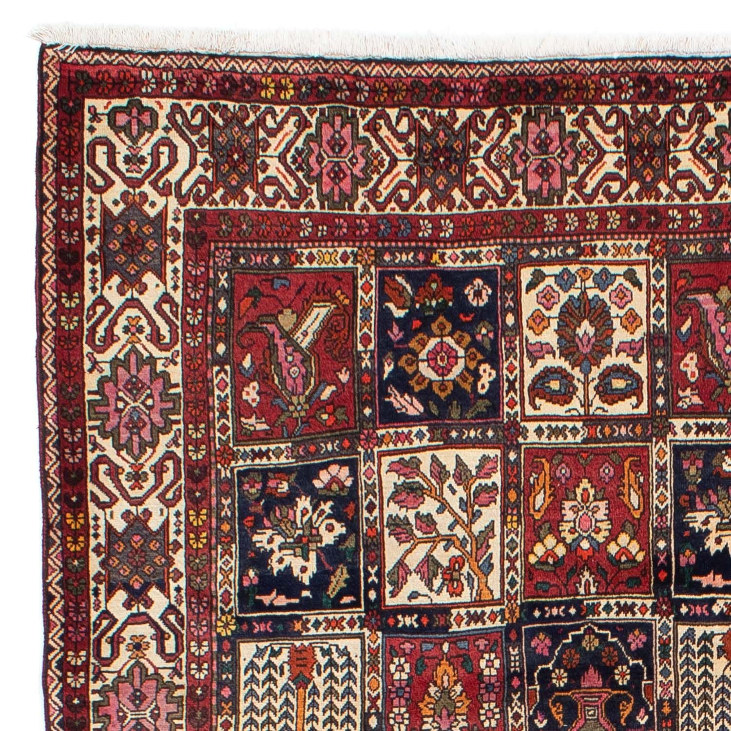 Tapis persan - Nomadic - 298 x 210 cm - rouge