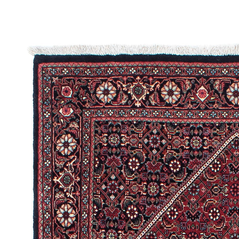 Tapis de couloir Tapis persan - Bidjar - 204 x 103 cm - bleu foncé