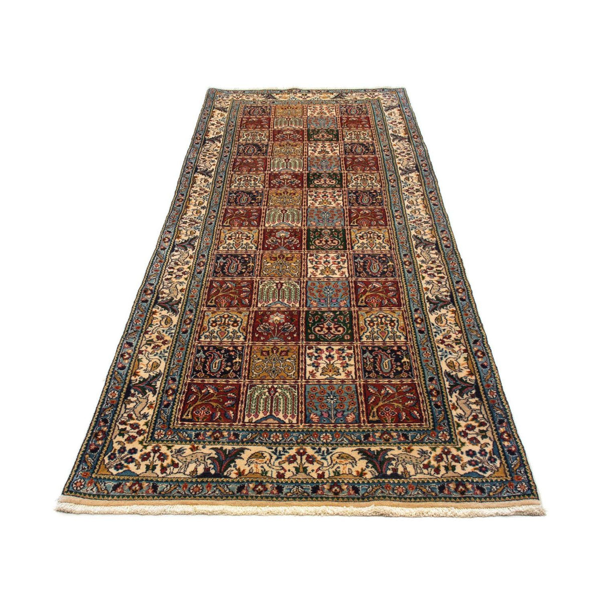 Tapis de couloir Tapis persan - Classique - 291 x 96 cm - beige