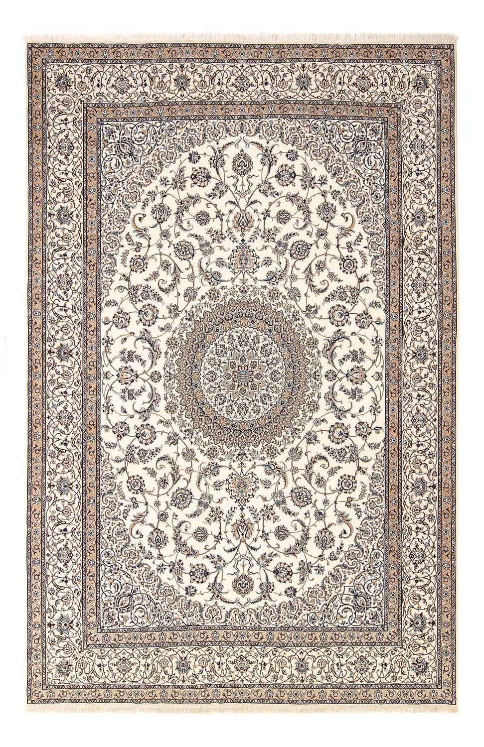 Tapis persan - Nain - Premium - 328 x 215 cm - beige