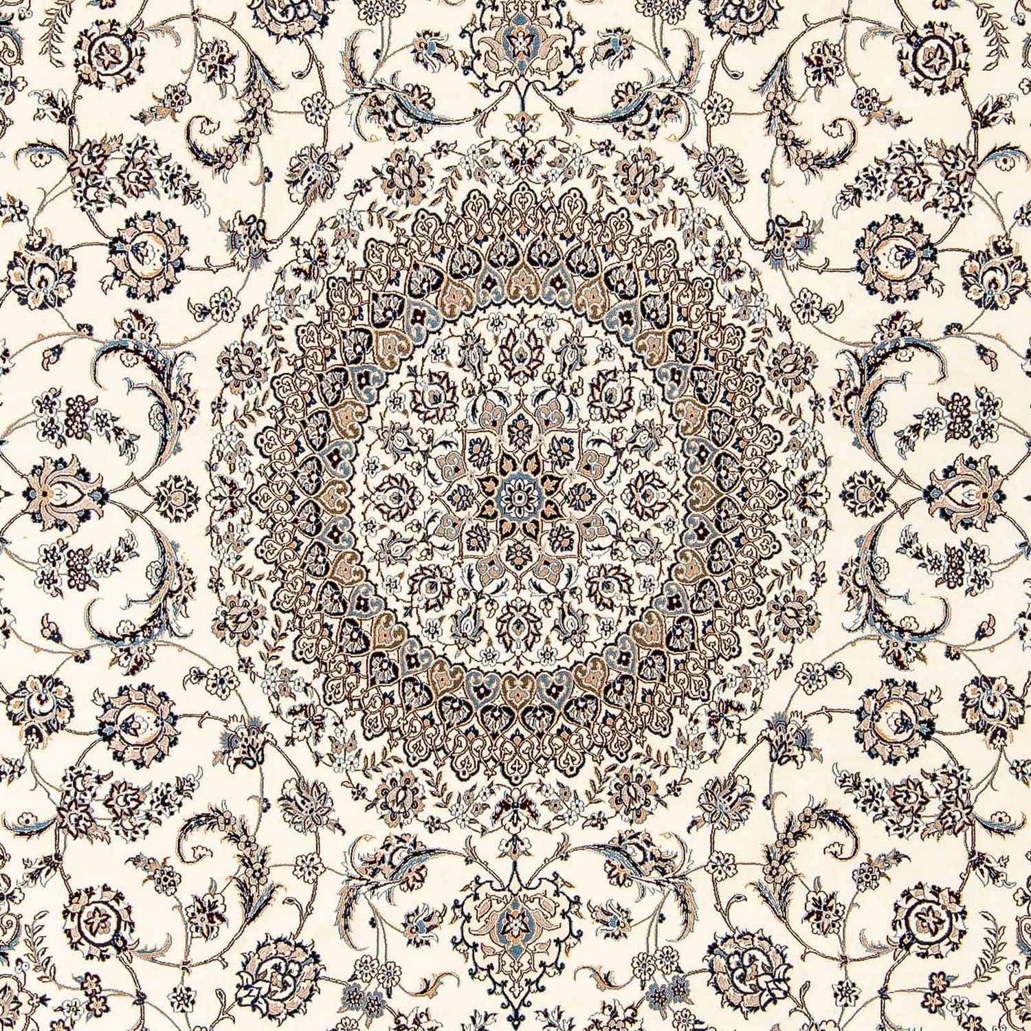 Tapis persan - Nain - Premium - 328 x 215 cm - beige