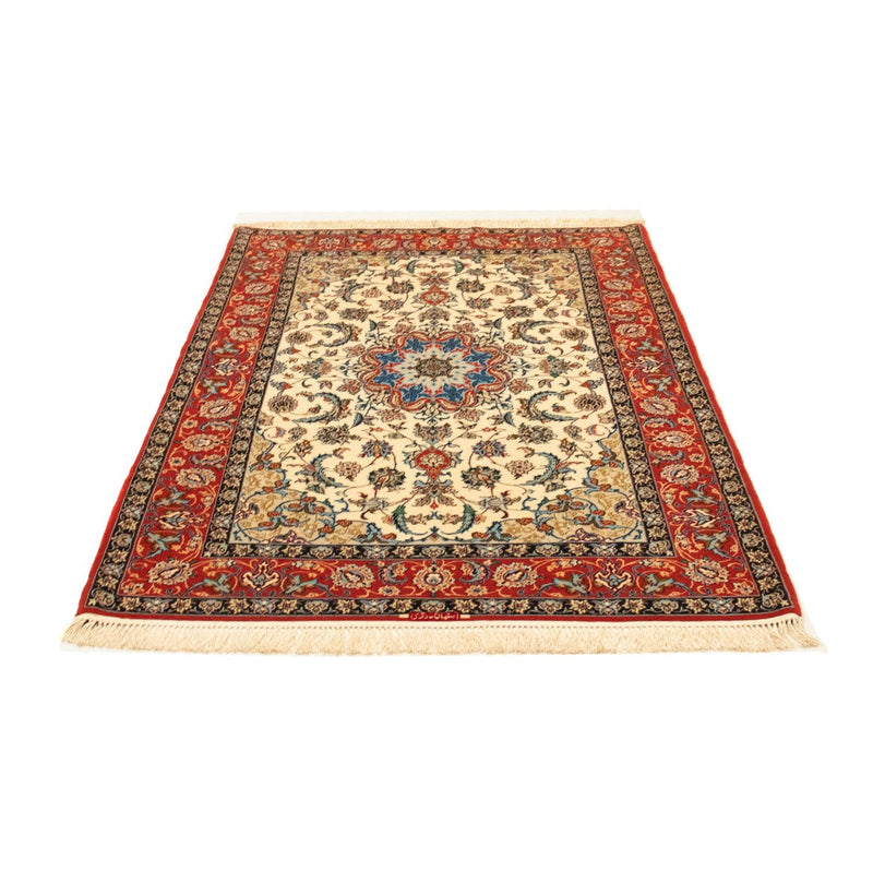 Tapis persan - Isfahan - Premium - 164 x 116 cm - beige