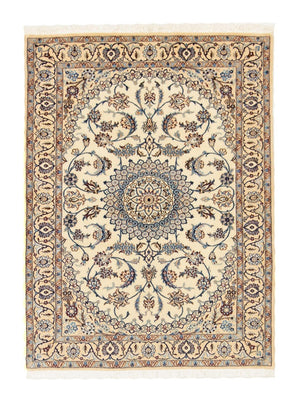 Tapis persan - Nain - Premium - 135 x 102 cm - beige