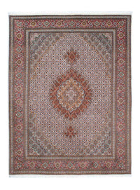 Tapis persan - Tabriz - Royal - 208 x 153 cm - marron clair