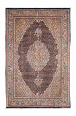 Tapis persan - Tabriz - 304 x 203 cm - marron
