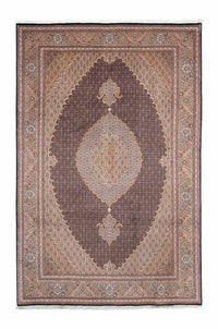 Tapis persan - Tabriz - 304 x 203 cm - marron