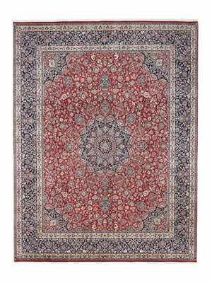 Tapis Ziegler - Moderne - 306 x 241 cm - rouge foncé