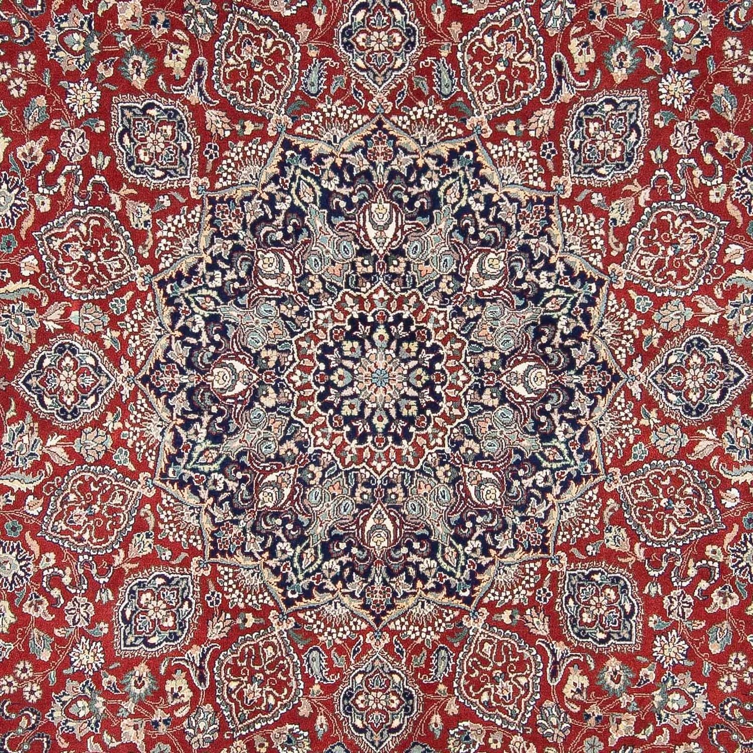 Tapis Ziegler - Moderne - 306 x 241 cm - rouge foncé