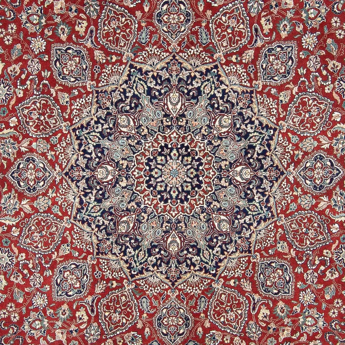 Tapis Ziegler - Moderne - 306 x 241 cm - rouge foncé