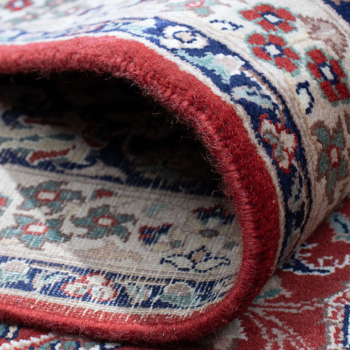 Tapis Ziegler - Moderne - 306 x 241 cm - rouge foncé