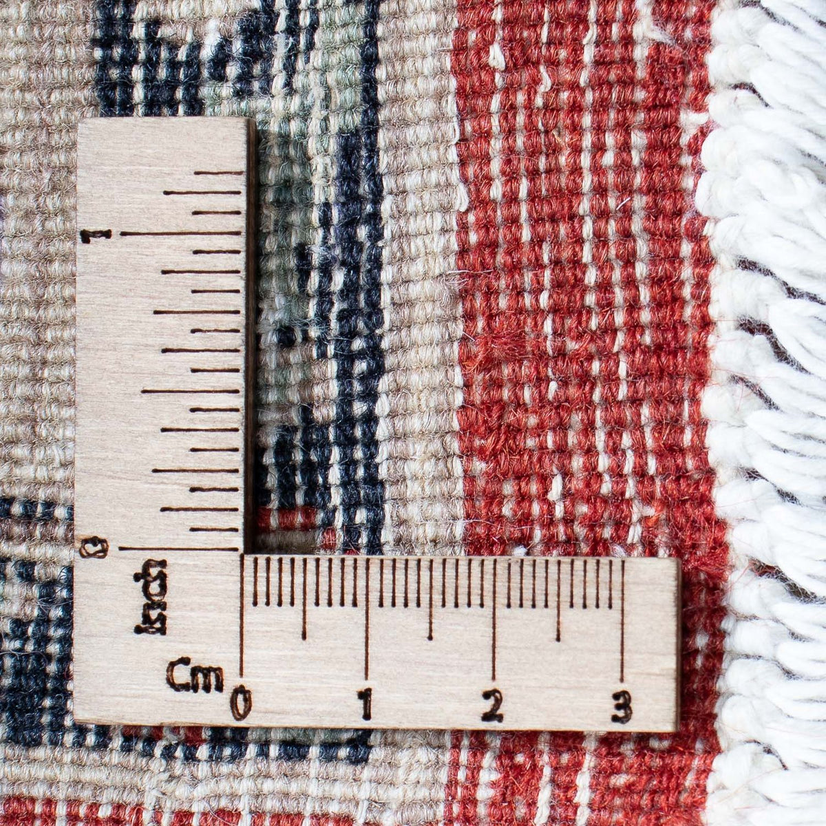 Tapis Ziegler - Moderne - 306 x 241 cm - rouge foncé