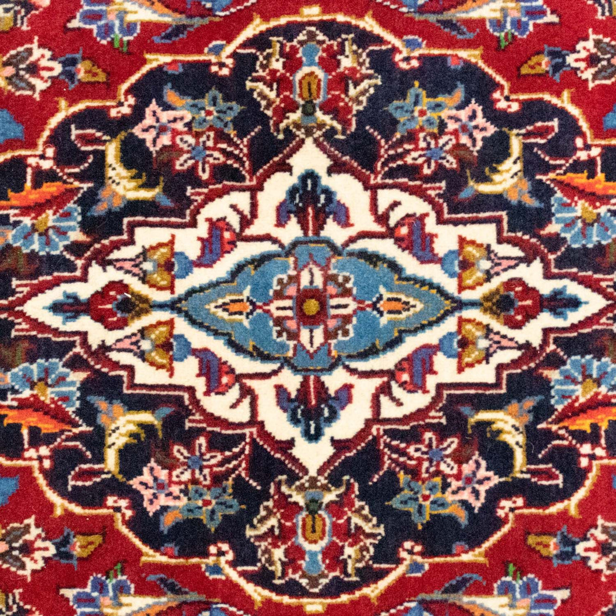 Tapis persan - Keshan - 223 x 141 cm - rouge