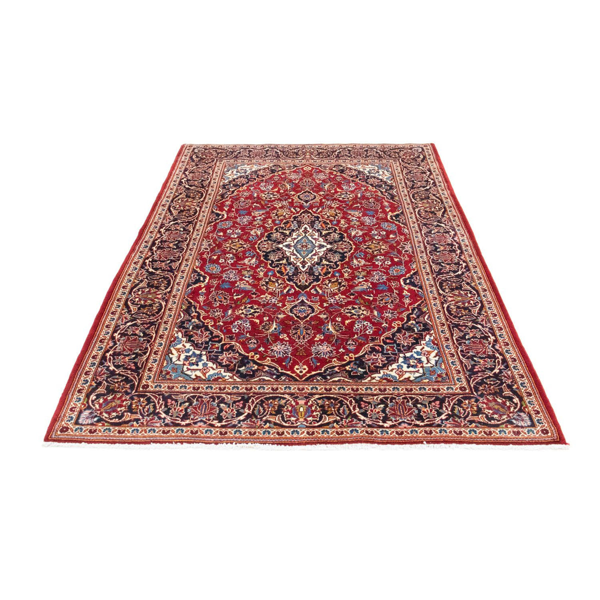 Tapis persan - Keshan - 223 x 141 cm - rouge